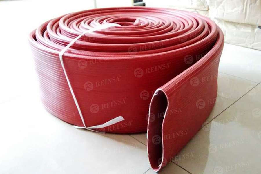 mangueras tipo bombero roja
