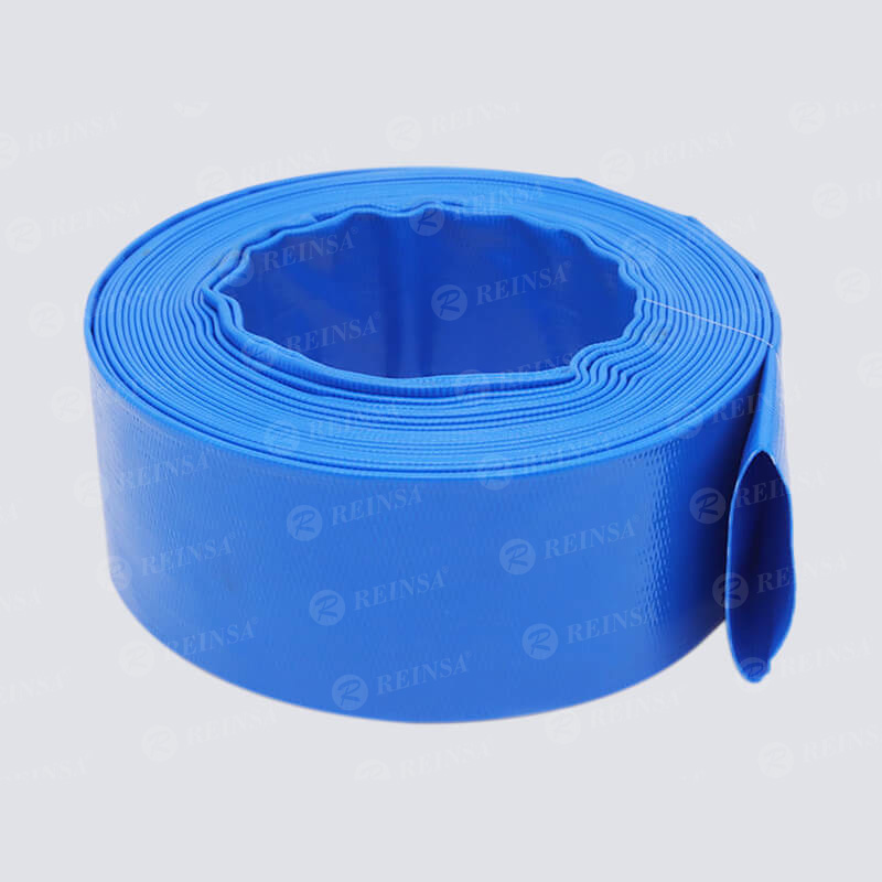mangueras tipo bombero azul