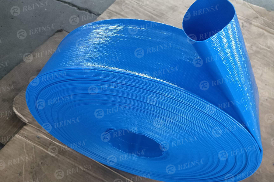 mangueras tipo bombero azul
