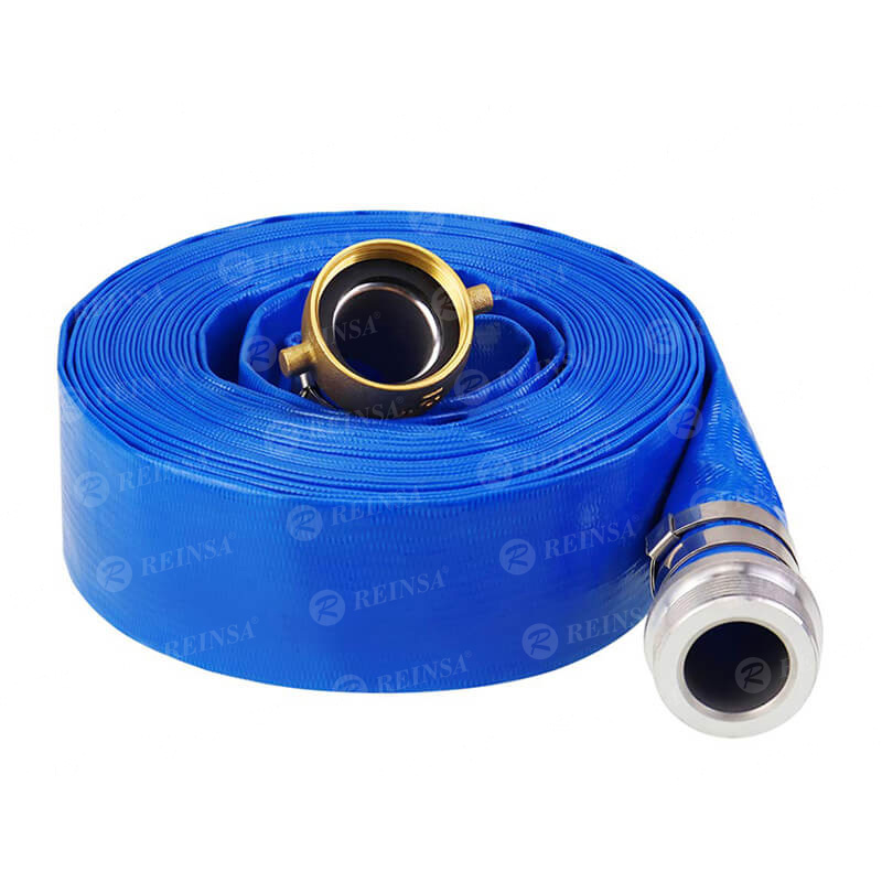 mangueras tipo bombero azul