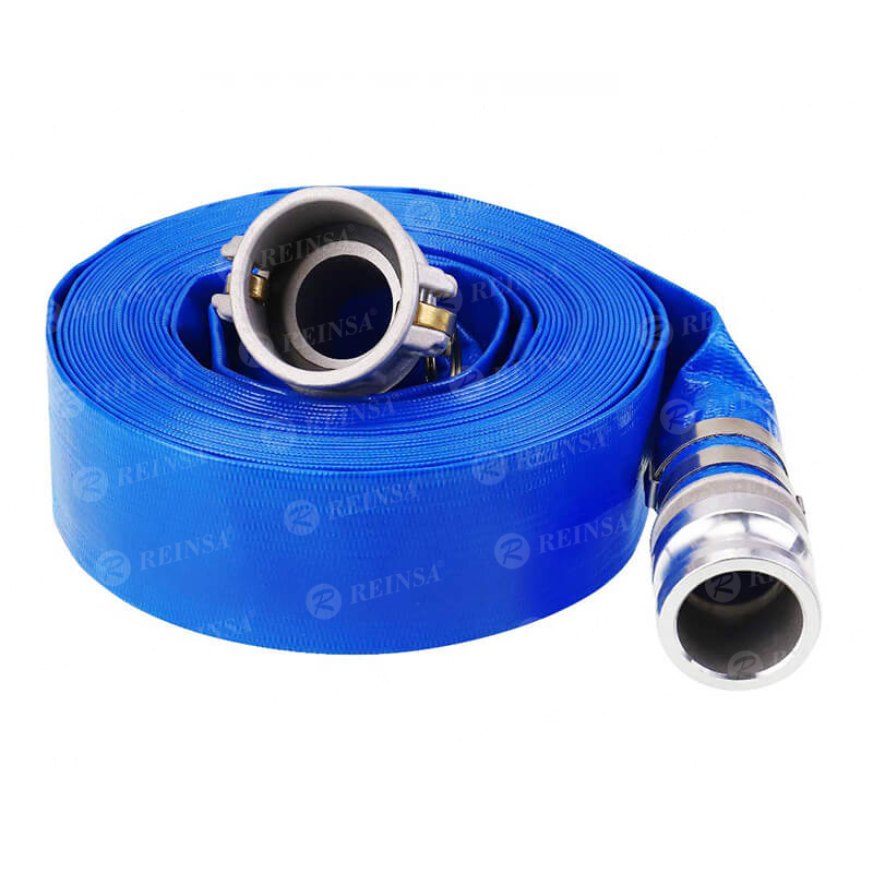 mangueras tipo bombero azul