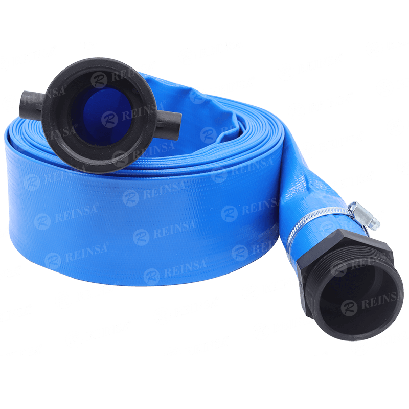 mangueras tipo bombero azul
